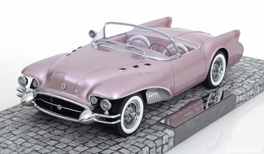 BUICK WILDCAT 2 CONCEPT CAR 1954 PINK-METALLIC