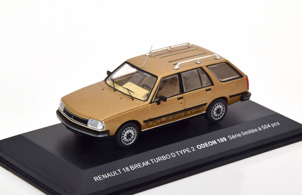 RENAULT 18 TURBO D BREAK GOLDMETALLIC