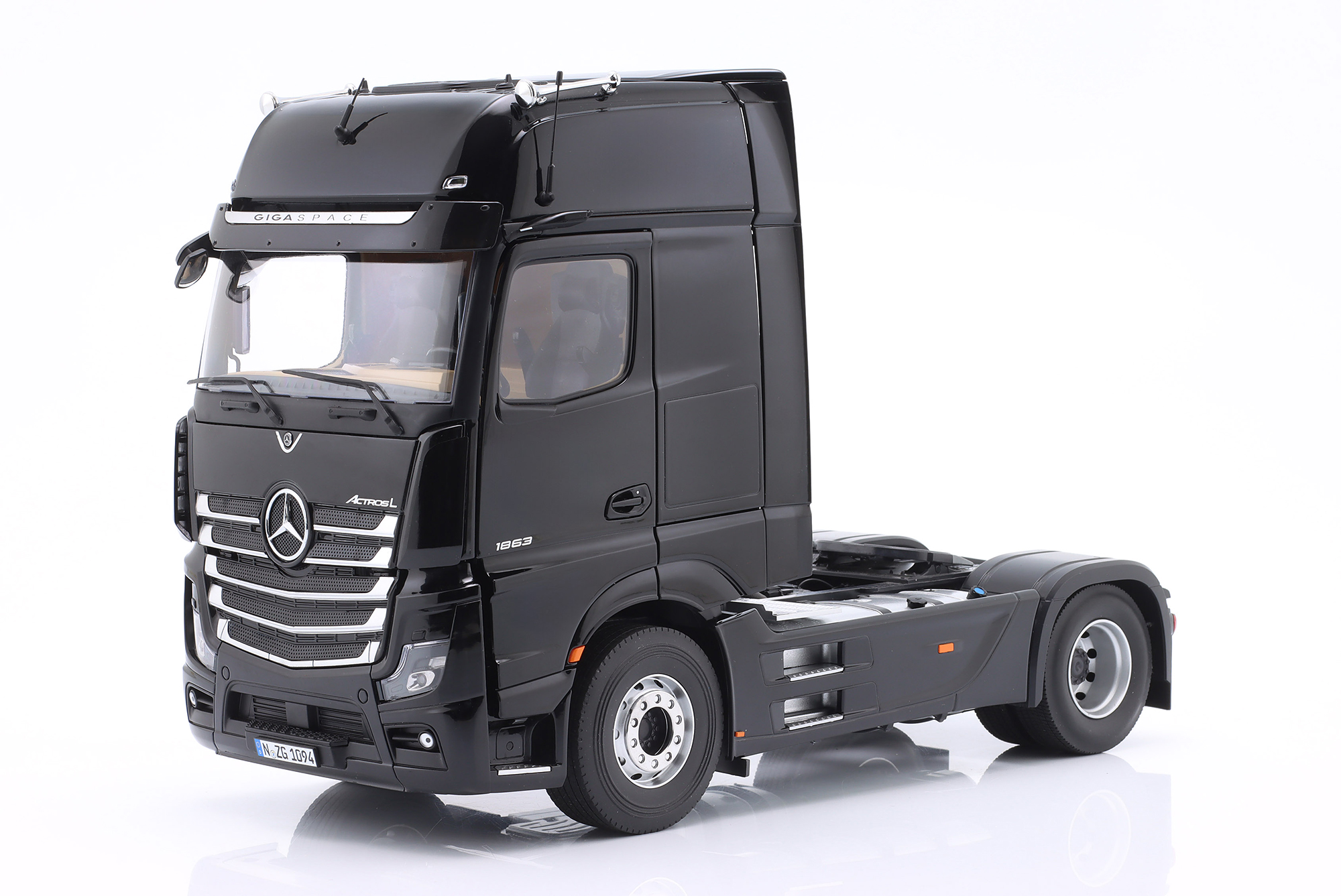 MERCEDES-BENZ ACTROS L BLACK WITH DESIGN / МЕРСЕДЕС-БЕНЦ АКТРОС ЧЕРНЫЙ ДИЗАЙН