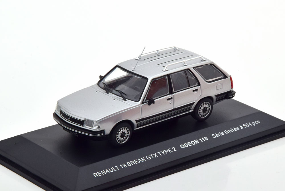 RENAULT 18 GTX BREAK SILVER