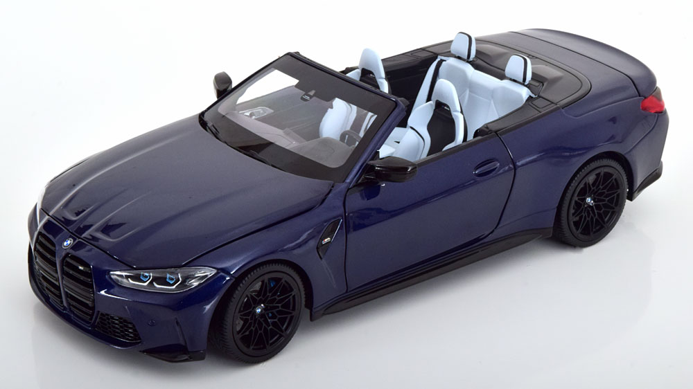 BMW M4 CONVERTIBLE 2021 DARK BLUE METALLIC