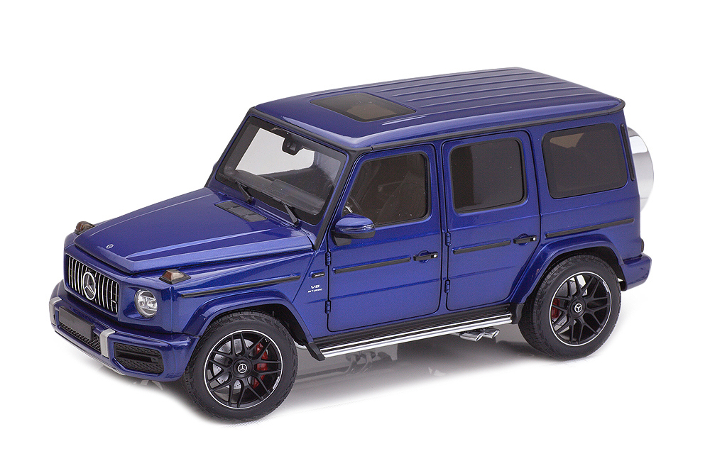 MERCEDES W463 AMG G63 G-CLASS 2018 / МЕРСЕДЕС 463 ГЕЛЕНДВАГЕН СИНИЙ МЕТАЛЛИК