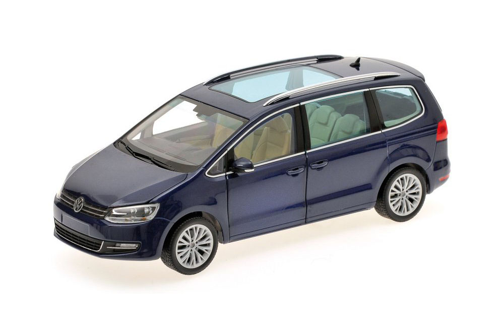VW VOLKSWAGEN SHARAN 2010 BLUE METALLIC