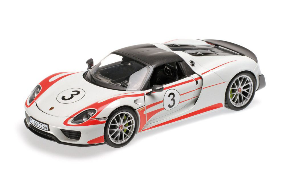 PORSCHE 918 SPYDER 2013 W/ WEISSACH PACKAGE SALZBURG LIMITED EDITION 750 PCS