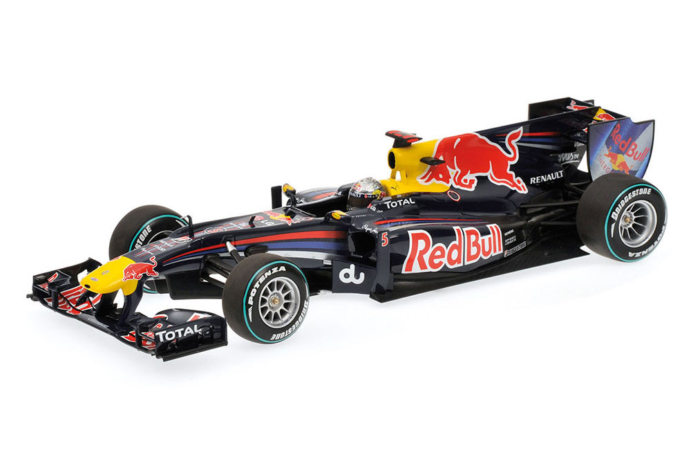 RED BULL RACING RB6 S.VETTEL ABU DHABI GP 2010 WORLD CHAMPION #5 L.E. 7500