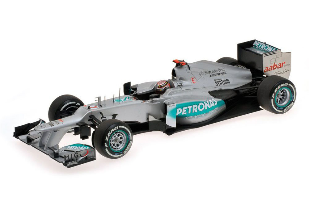 MERCEDES AMG PETRONAS W03 M.SCHUMACHER  300th GP - BELGIUM GP 2012 #7 / МЕРСЕДЕС АМГ ПЕТРОНАС W03 М.ШУМАХЕР 300-й Гран-при - Гран-при Бельгии 2012 #7