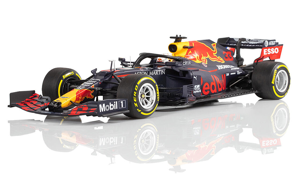 ASTON MARTIN RED BULL RACING RB16 MAX VERSTAPPEN WINNER ABU DHABI GP 2020