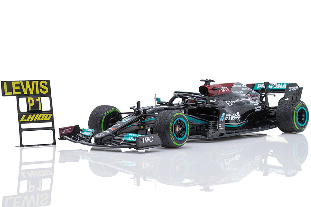 MERCEDES AMG W12 E PERFORMANCE WINNER GP RUSSIA 2021 HAMILTON / МЕРСЕДЕС АМГ (ПОБЕДИТЕЛЬ ГРАН-ПРИ РОССИЯ 2021 ЛЬЮИС ХЭМИЛЬТОН)