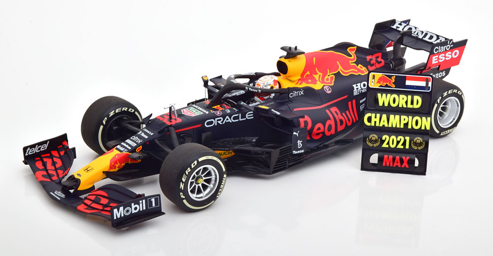 RED BULL RB16B MAX FERSTAPPEN WINNER GP ABU DHABI WORLD CHAMPION 2021 / РЕД БУЛЛ МАКС ФЕРСТАППЕН