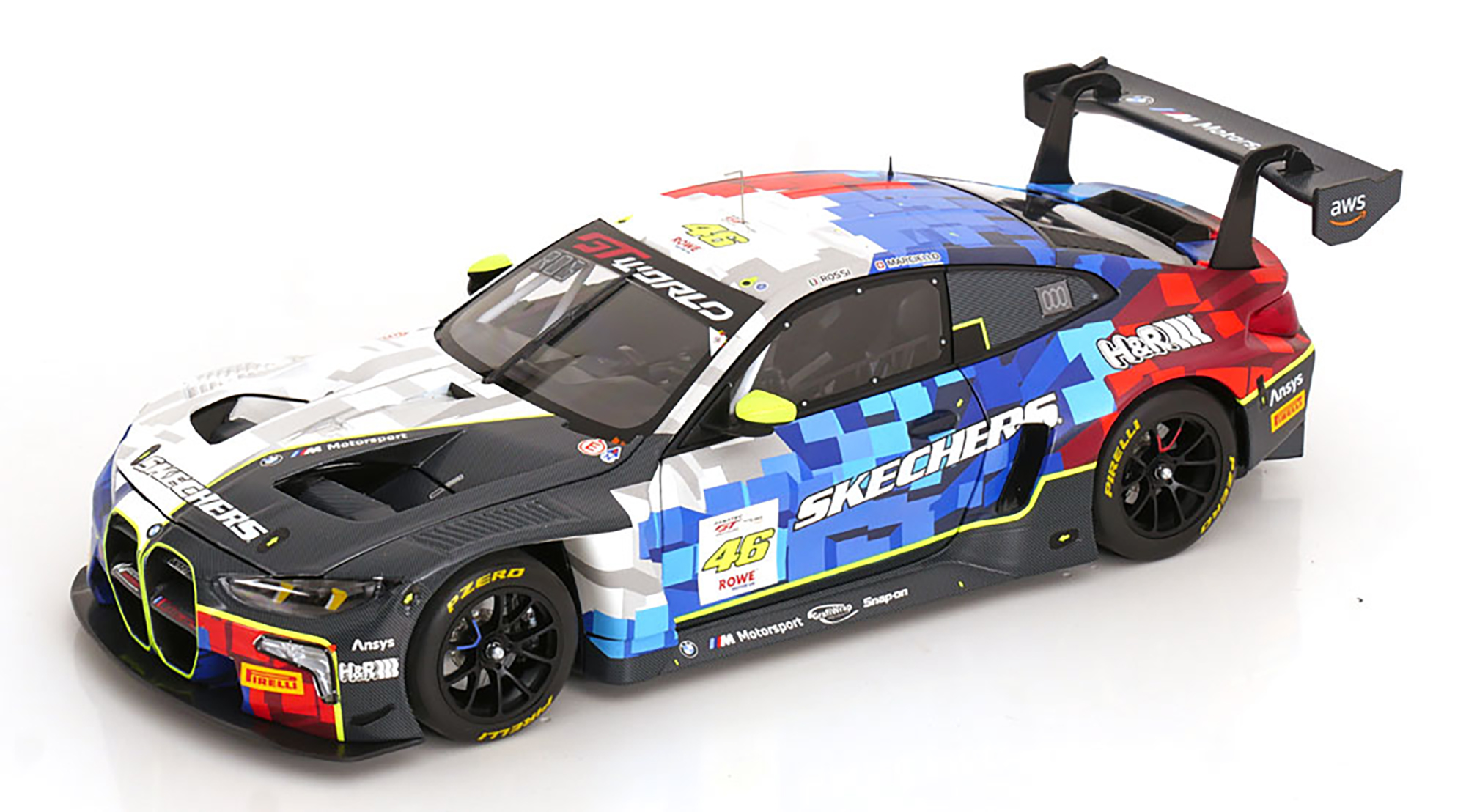 BMW M4 GT3 EVO #46 TEAM WRT GTWC MISANO RACE 1 2025 VALENTINO ROSSI WINNER RAFFAELE MARCIELLO / БМВ M4 ГТ3 ЭВО КОМАНДА ВРТ ГТВК МИСАНО РАКЕ 1 ВАЛЕНТИНО РОССИ ПОБЕДИТЕЛЬ РАФФАЕЛЕ МАРКИЛЛО