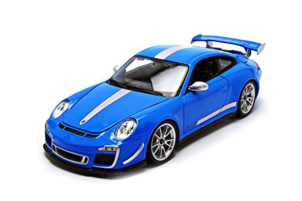 PORSCHE 911 (997) GT3 RS 4.0 2011 LIGHT BLUE/SILVER / ПОРШЕ 911 (997) GT3 RS 4.0 2011 СВЕТЛО-ГОЛУБОЙ/СЕРЕБРИСТЫЙ
