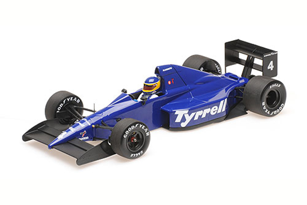 TYRRELL FORD 018 MICHELE ALBORETO 3RD PLACE MEXICAN GP 1989