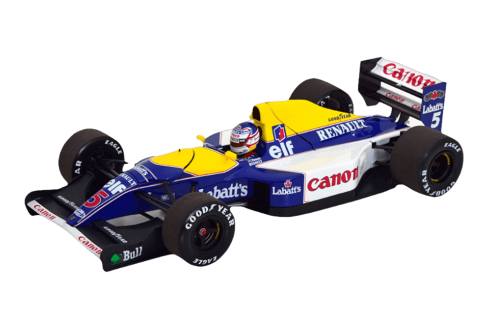 WILLIAMS RENAULT FW14B N.MANSELL WORLD CHAMPION 1992 #5 (С ДЕКАЛЯМИ CAMEL)