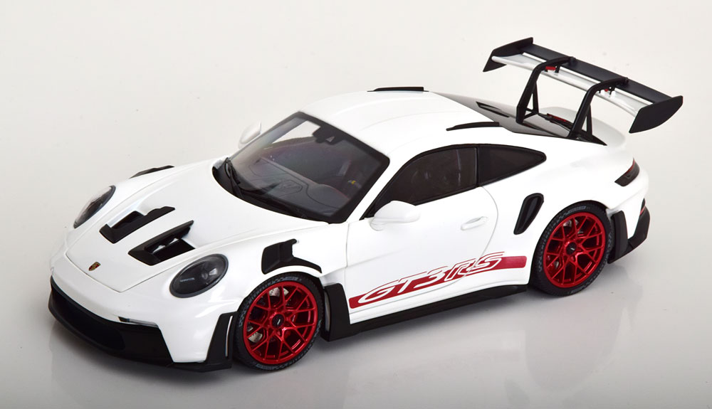 PORSCHE 911 (992) GT3 RS 2022 WHITE RED