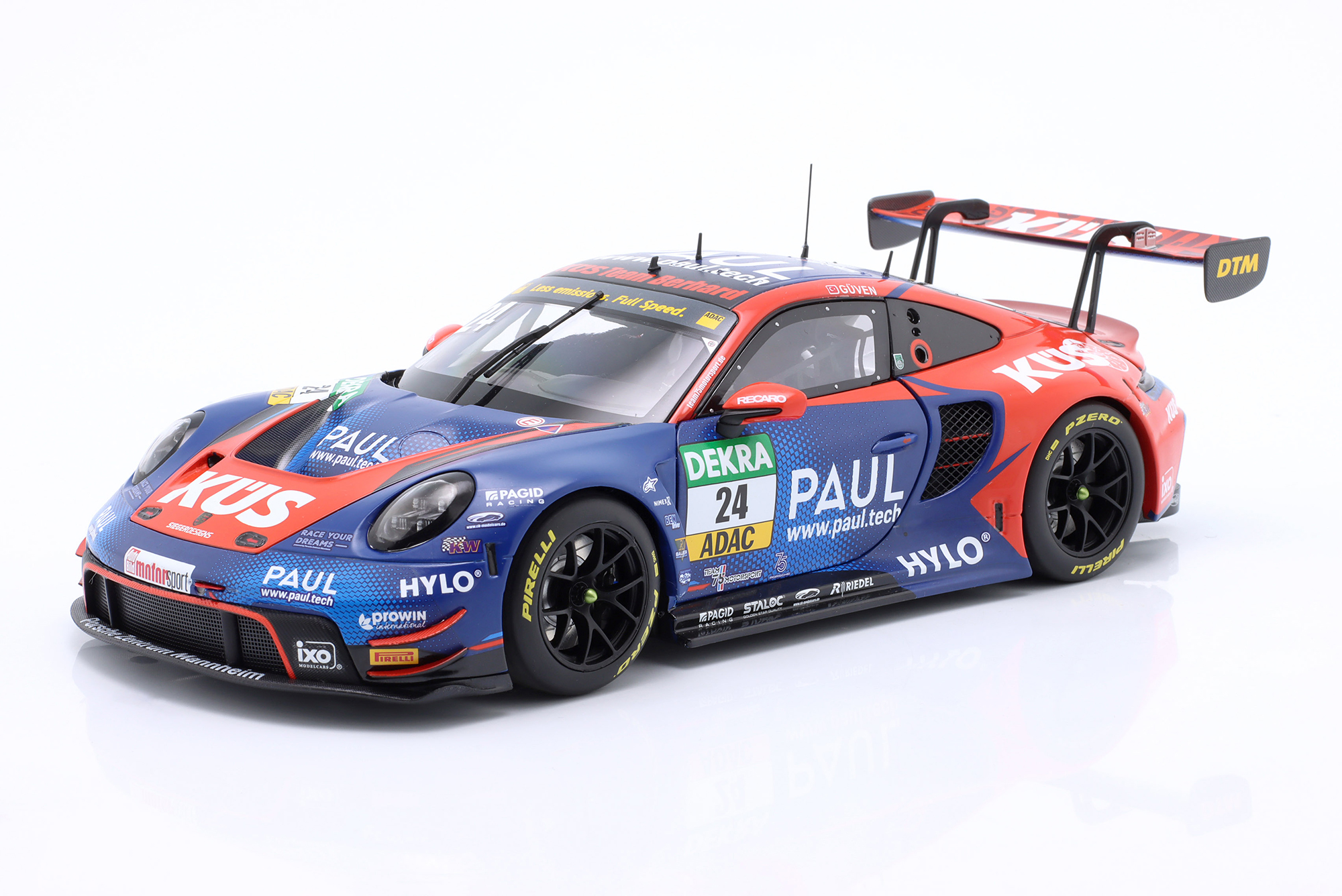 PORSCHE 911 GT3 R #24 DTM 2023 AYHANCAN GÜVEN TEAM75 / ПОРШЕ 911 ГТ3 ДТМ АЙХАНКАН ГУВЕН TEAM75