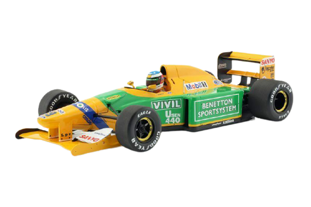 BENETTON B192 #19 MICHAEL SCHUMACHER 3RD ITALIEN GP
