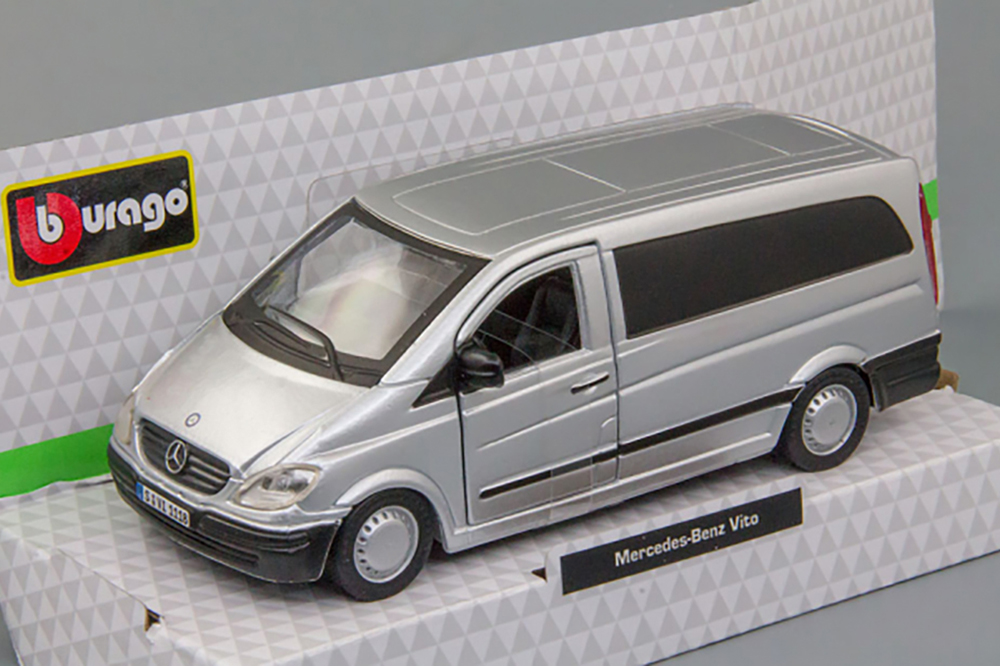 MERCEDES-BENZ VITO W639, SILVER