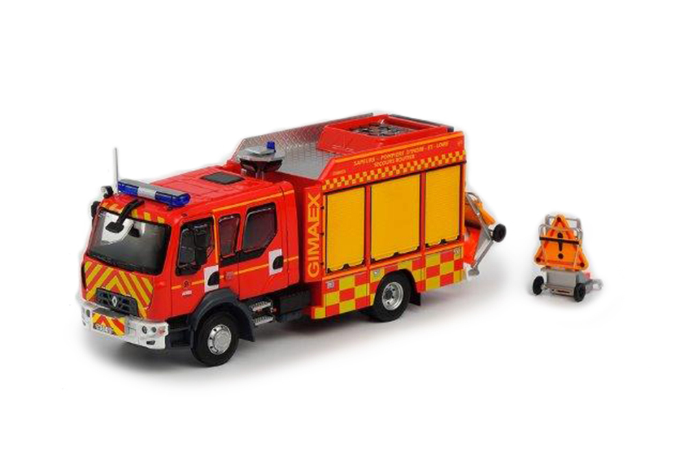RENAULT D15 VSR S GIMAEX SDIS 37 FIRE TRUCK 2019
