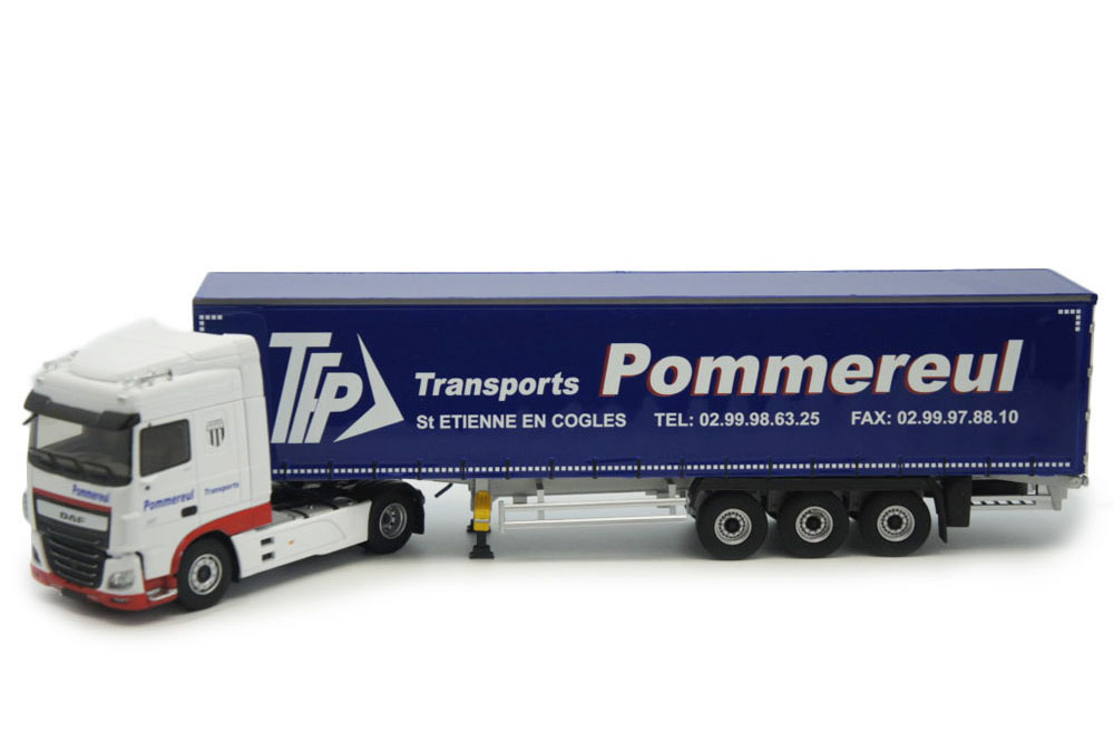 DAF XFO 6 SPACE CAB WITH POMMEREUL SEMI-TRAILER 2019 | DAF XFO 6 SPACE CAB C ПОЛУПРИЦЕПОМ POMMEREUL 2019