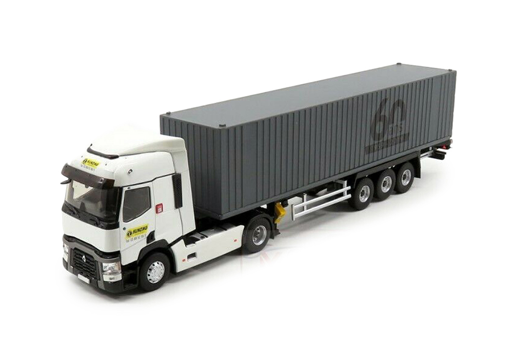 RENAULT T460 WITH SEMI-TRAILER CONTAINER KLINZING 2019