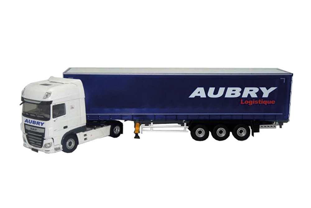 DAF XF MY 2017 SUPERSPACE CAB WITH SEMI-TRAILER AUBRY 2019