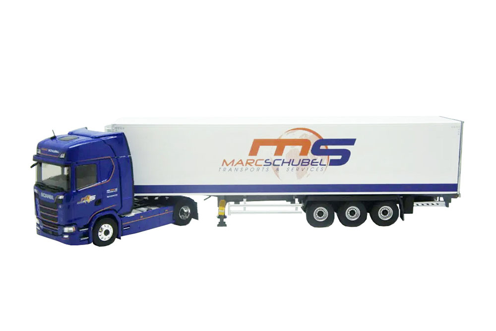 SCANIA S500 WITH SEMI-TRAILER SCHUBEL 2019