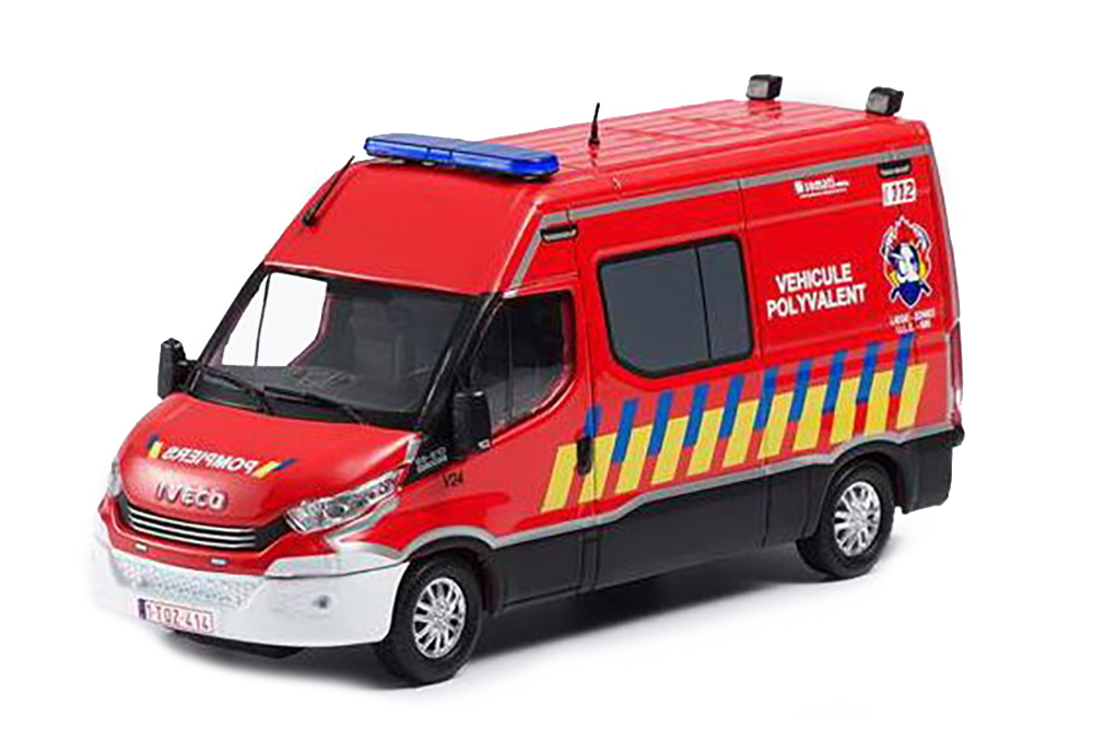 IVECO DAILY POMPIERS VÉHICULE POLYVALENT ПОЖАРНЫЙ БЕЛЬГИЯ 2019