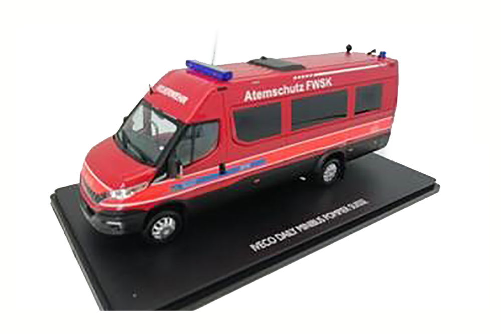 IVECO NEW DAILY 35-210 VAN HI-MATIC MINIBUS FEUERWEHR ATEMSCHUTZ FWSK ПОЖАРНЫЙ ШВЕЙЦАРИЯ 2019