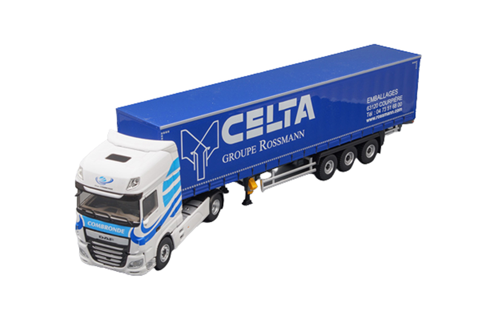 DAF XF MY 2017 SUPERSPACE CAB C ПОЛУПРИЦЕПОМ TRANSPORTS COMBRONDE CELTA 2020