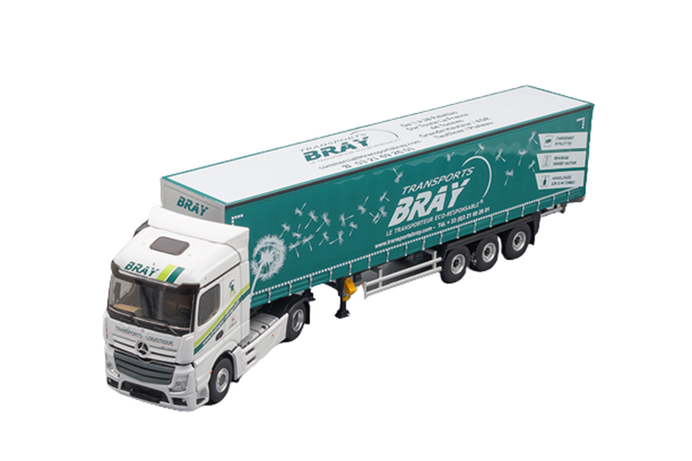 MERCEDES ACTROS 5 1848 C ПОЛУПРИЦЕПОМ TRANSPORTS BRAY