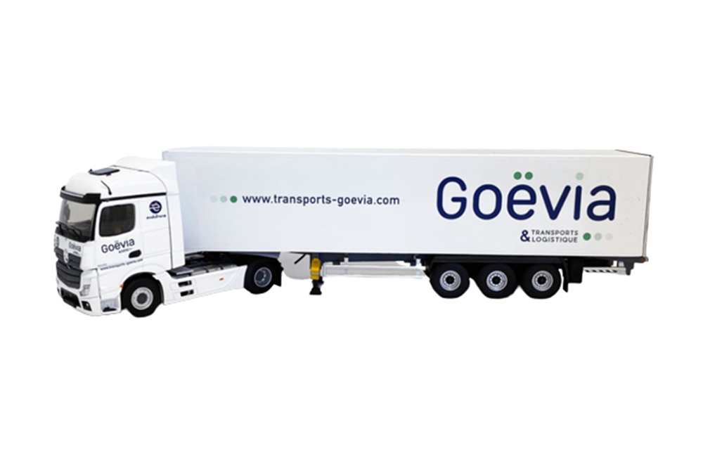 MERCEDES ACTROS 5 С ПОЛУПРИЦЕПОМ GOEVIA