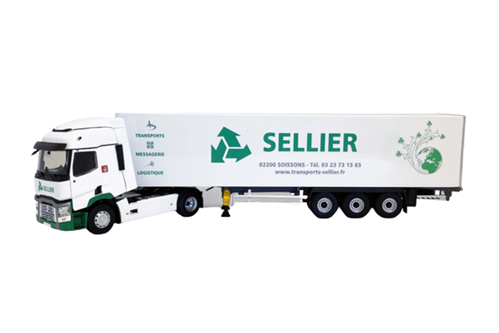 RENAULT T460 С ПОЛУПРИЦЕПОМ SELLIER