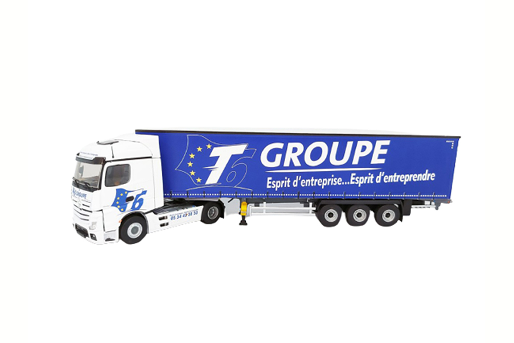 MERCEDES ACTROS 5 1848 C ПОЛУПРИЦЕПОМ T6 GROUPE 2021