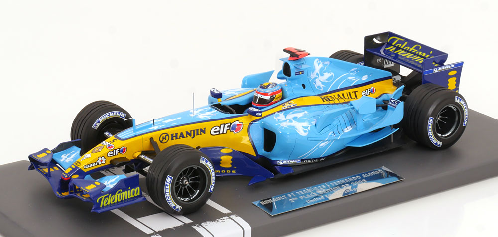 RENAULT R25 GP GREAT BRITAIN WORLD CHAMPION 2005
