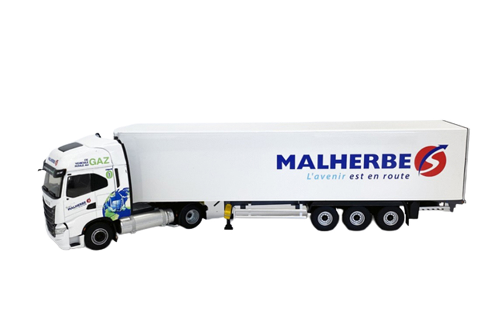 IVECO S-WAY NP С ПОЛУПРИЦЕПОМ-РЕФРИЖЕРАТОРОМ MALHERBE