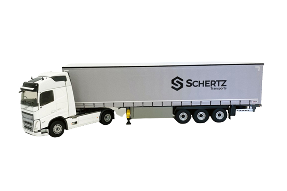 VOLVO FH2020 С ПОЛУПРИЦЕПОМ SCHERTZ TRANSPORTS