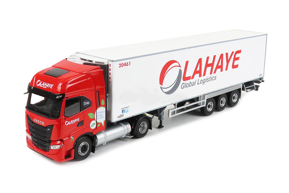 IVECO S-WAY S460 NP C ПОЛУПРИЦЕПОМ-РЕФРИЖЕРАТОРОМ THERMO KING "LAHAYE" 2019