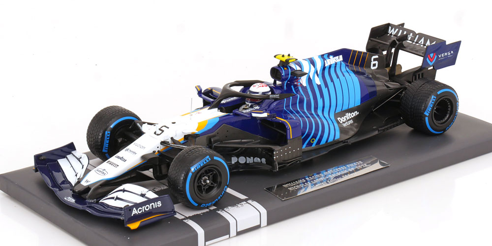 WILLIAMS MERCEDES FW43B GP BELGIUM 2021