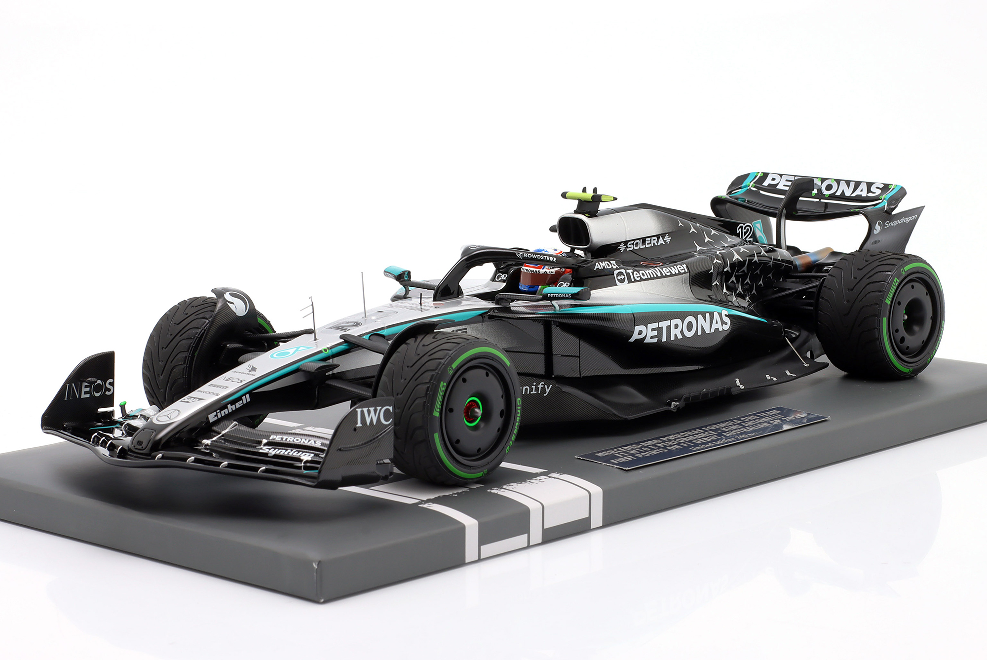 MERCEDES-AMG F1 W16 #12 4TH AUSTRALIAN GP FORMULA 1 2025 K. ANTONELLI / МЕРСЕДЕС-АМГ ФОРМУЛА-1 W16 4 МЕСТО ГРАН-ПРИ АВСТРАЛИИ КИМИ АНТОНЕЛЛИ