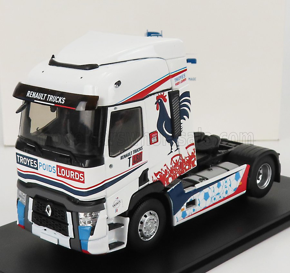 RENAULT T480 TRACTOR TRUCK 2-ASSI 2021, WHITE