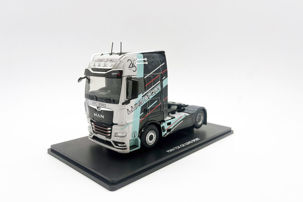 MAN TGX 18.640 GX #25 LUXO SPORT RACING 2020 СЕДЕЛЬНЫЙ ТЯГАЧ / MAN ТГКС 18 640 ГКС ЛУКСО СПОРТ БЕЛЫЙ