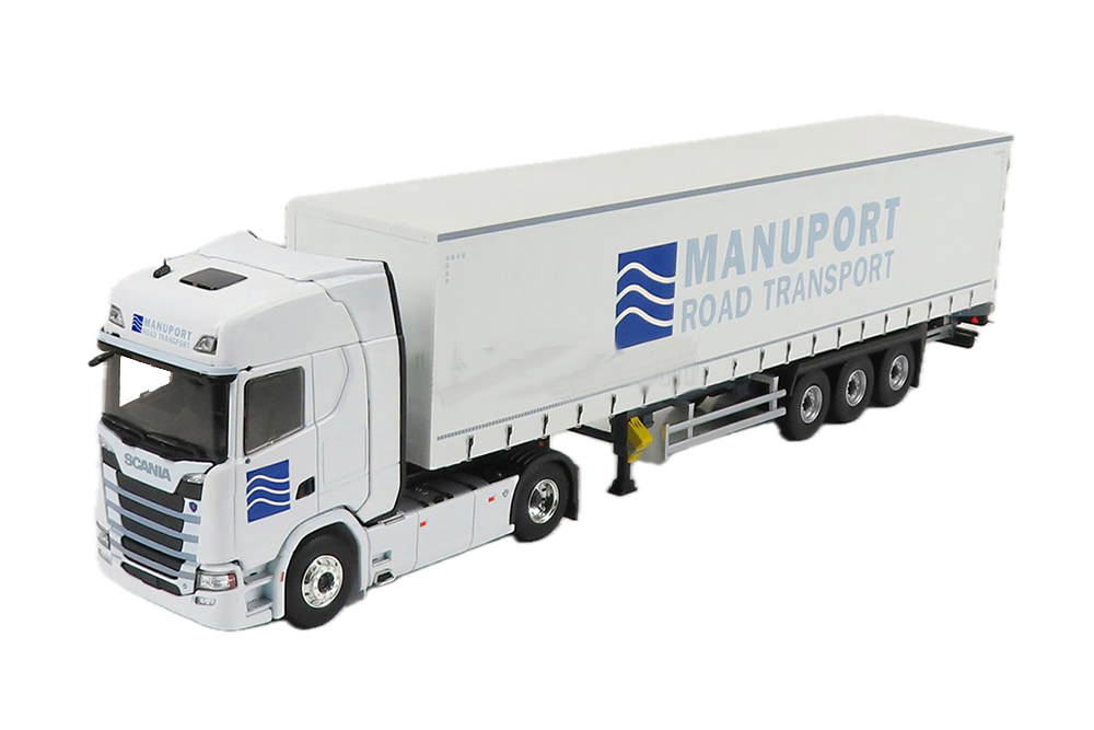 SCANIA S500 V8 C ПОЛУПРИЦЕПОМ "MANUPORT ROAD TRANSPORT" 2018
