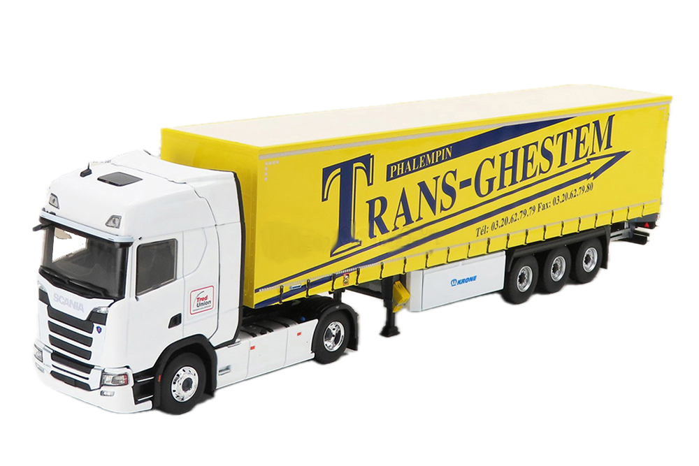 SCANIA S500 C ПОЛУПРИЦЕПОМ "TRANS-GHESTEM" 2018