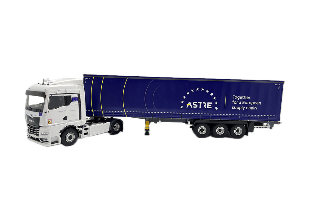 MAN TGX GM С ПОЛУПРИЦЕПОМ "GROUPEMENT ASTRE" 2022