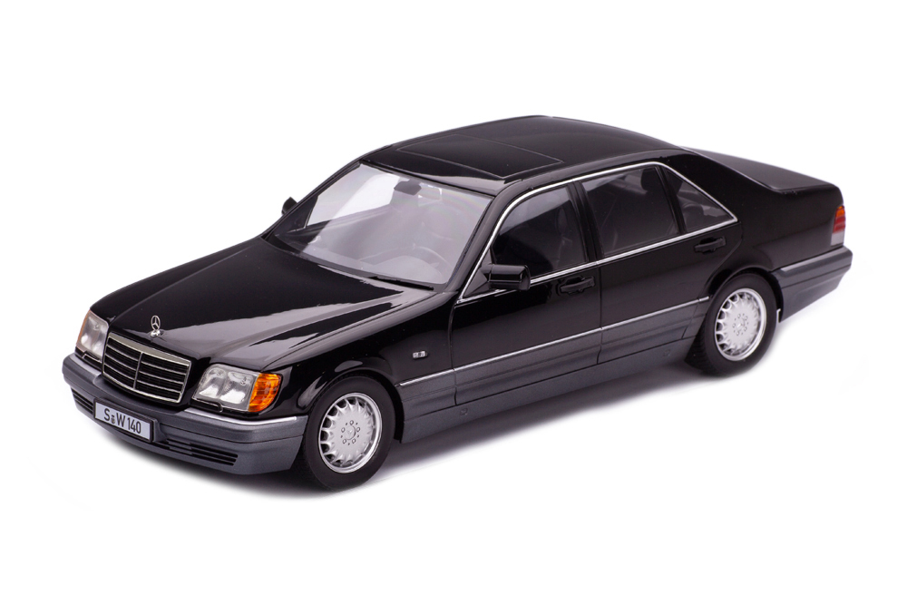 MERCEDES W140 S500 1994-98 BLACK / МЕРСЕДЕС 500 ЧЕРНЫЙ
