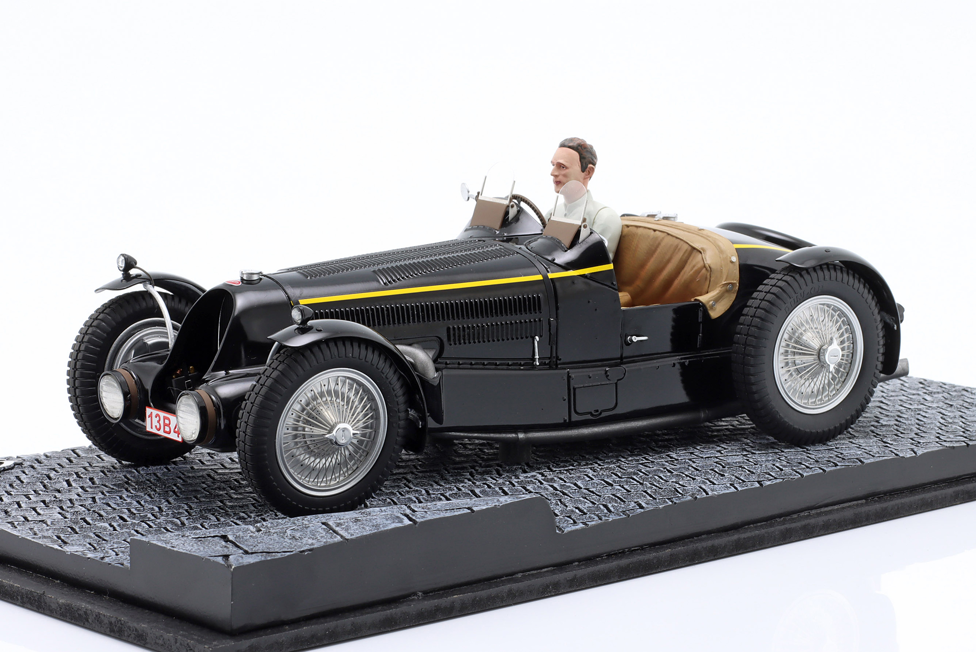 BUGATTI T59 KING OF BELGIUM YEAR 1934 BLACK / БУГАТТИ T59 КИНГ БЕЛЬГИЯ ЧЕРНЫЙ