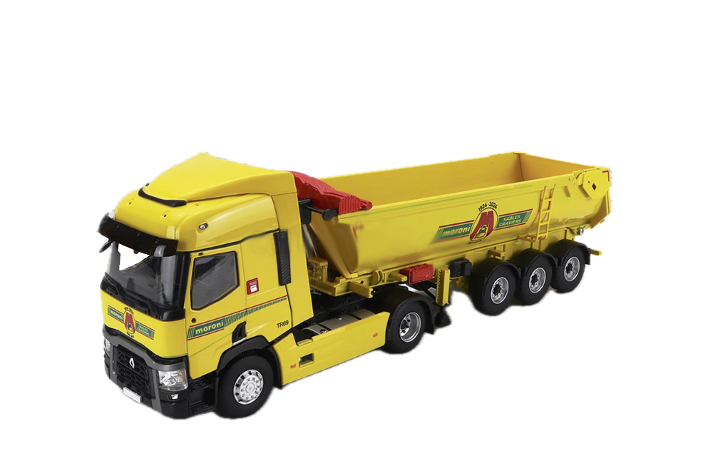 RENAULT T460 C ПОЛУПРИЦЕПОМ-САМОСВАЛОМ "MORONI SABLES GRAVIERS" 2021