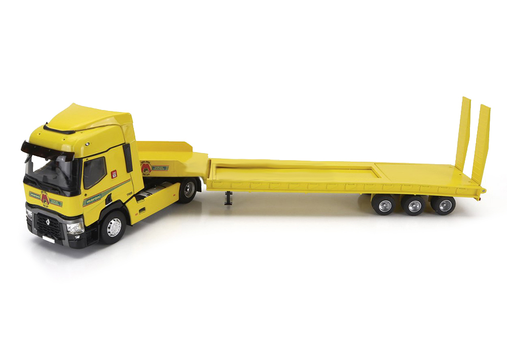 RENAULT T460 С ПОЛУПРИЦЕПОМ-ГРУЗОВОЙ ПЛАТФОРМОЙ "MORONI SABLES GRAVIERS" 2021