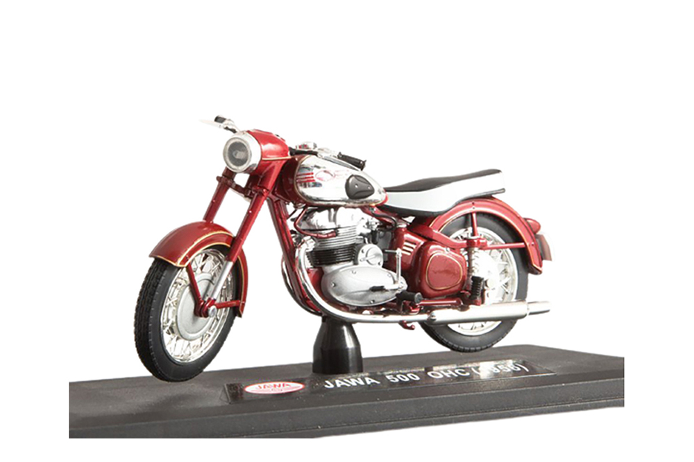 JAWA 500 OHC 1956 RED/SILVER / JAWA 500 OHC 1956 КРАСНЫЙ/СЕРЕБРИСТЫЙ