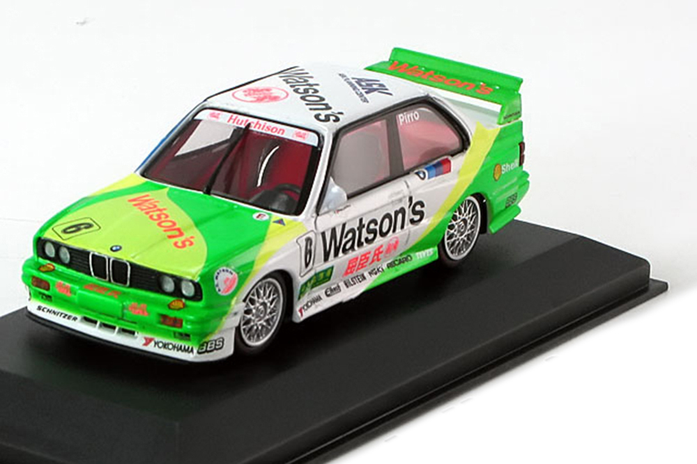 BMW M3 E30 NO 6 DTM GP MACAU 1991 WATSON S (ДЛИНА МОДЕЛИ 6-10 СМ)